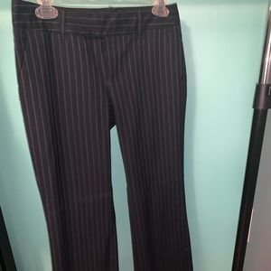 Dress pinstripe navy pants